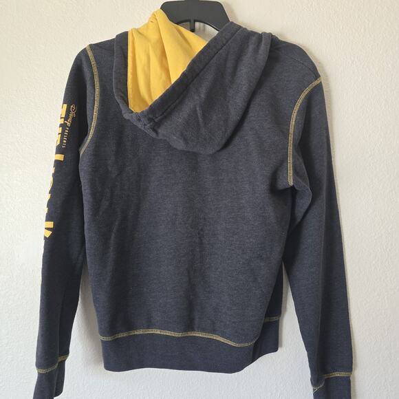 Disney Lion King‎ Size XSmall The Broadway Musical Full Zip Hoodie Gray Yellow - Picture 7 of 7